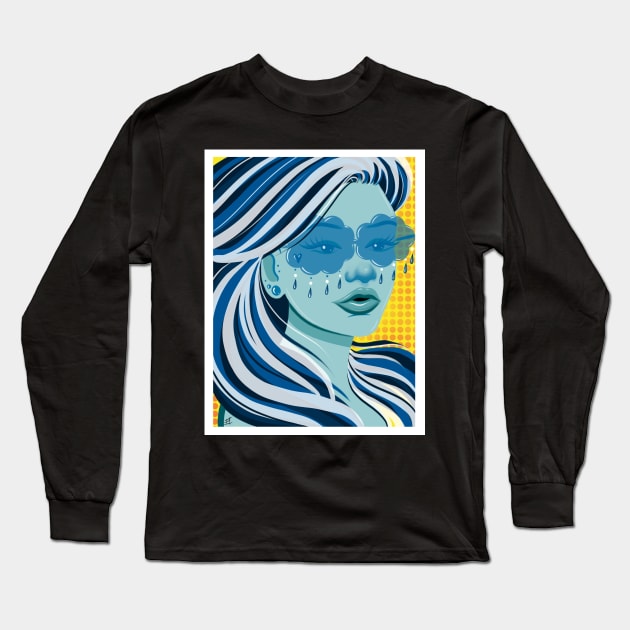 Rainy dayz Long Sleeve T-Shirt by Artbypanda13